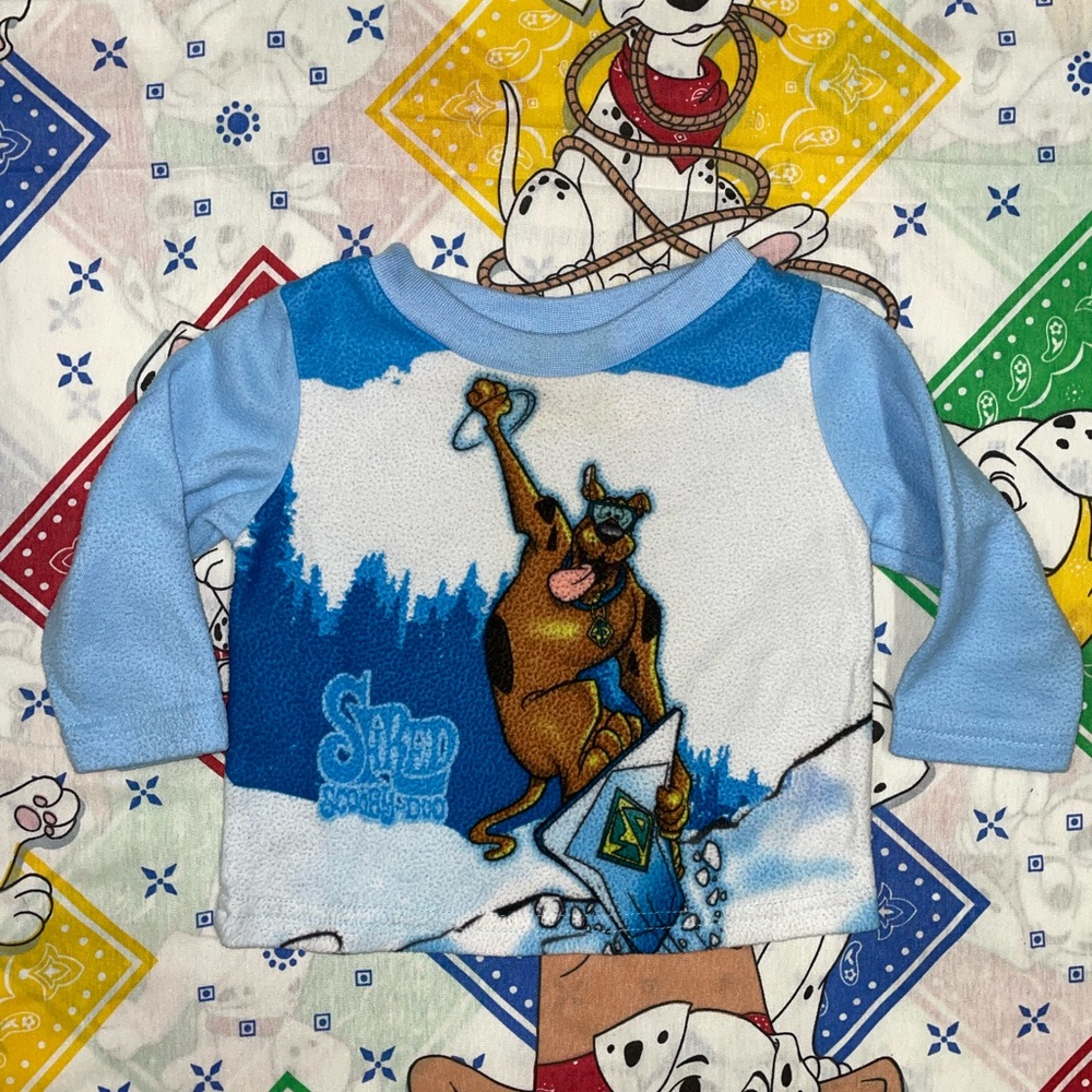 Scooby Doo Pajama Top 12 months